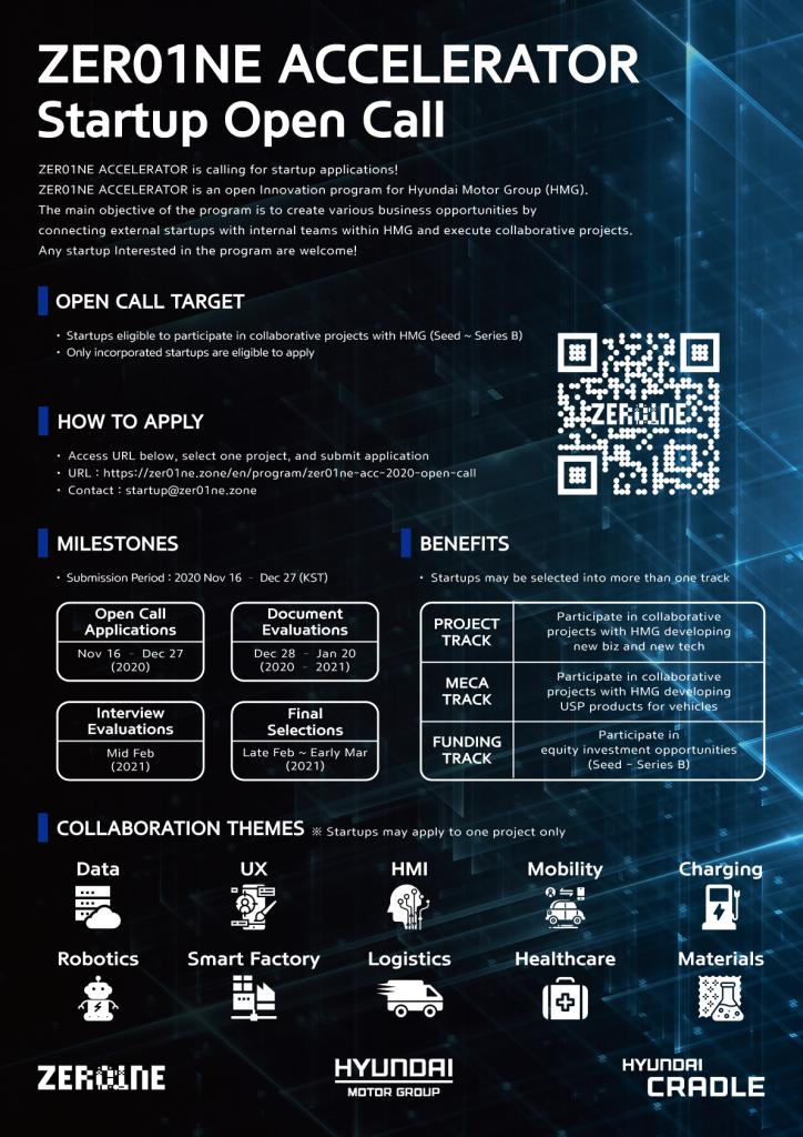 zeroline hyundai startup