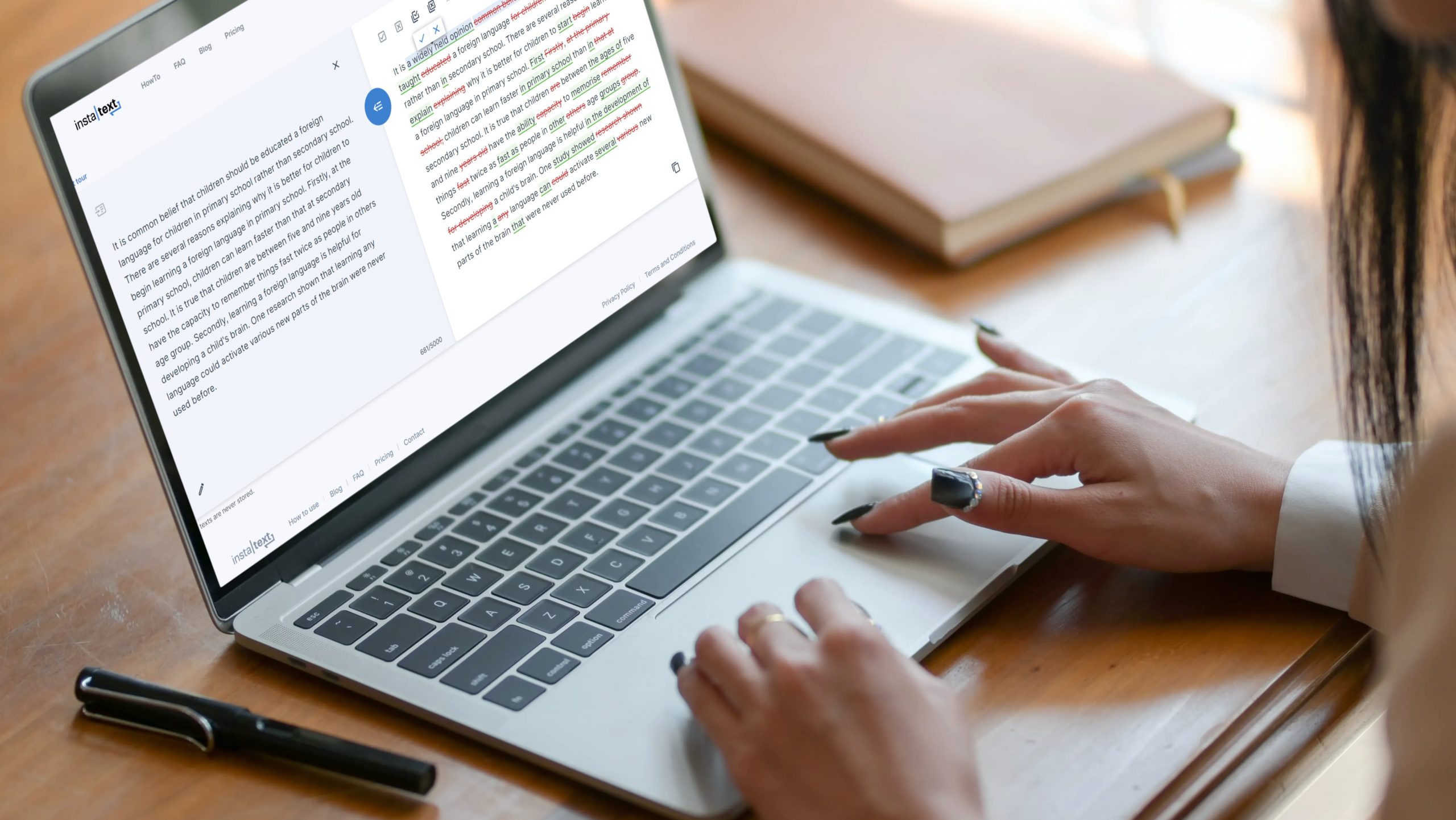 How to become a native English writer in matter of minutes?