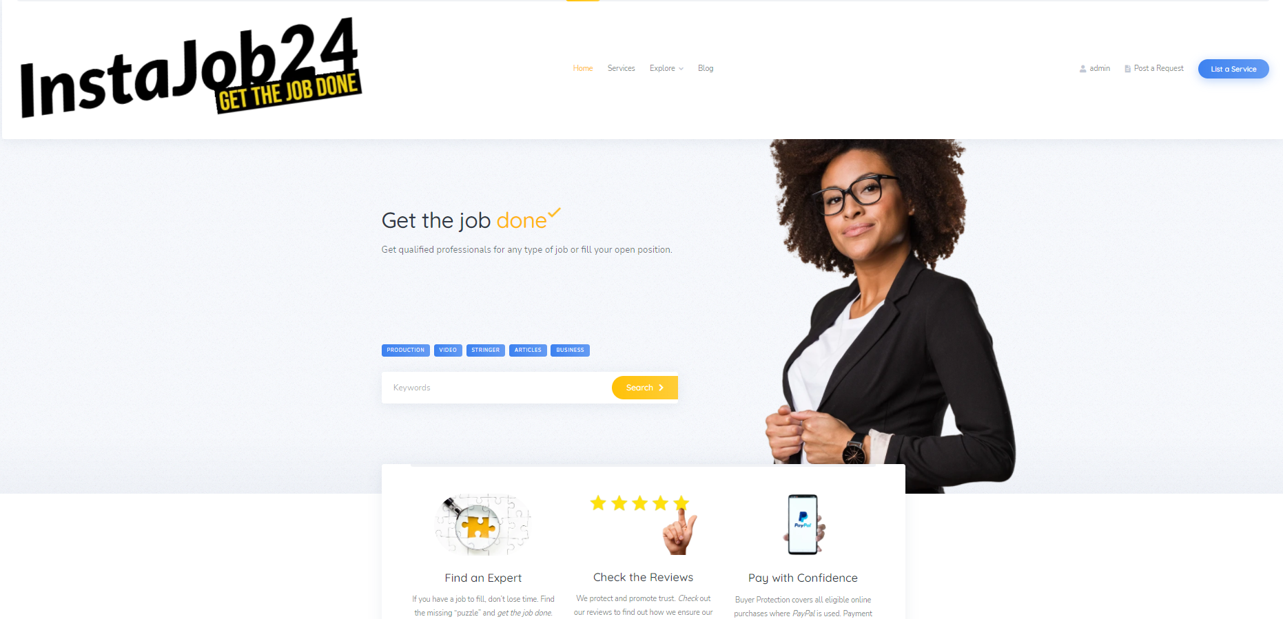 InstaJob24 – a business tool for freelance business development