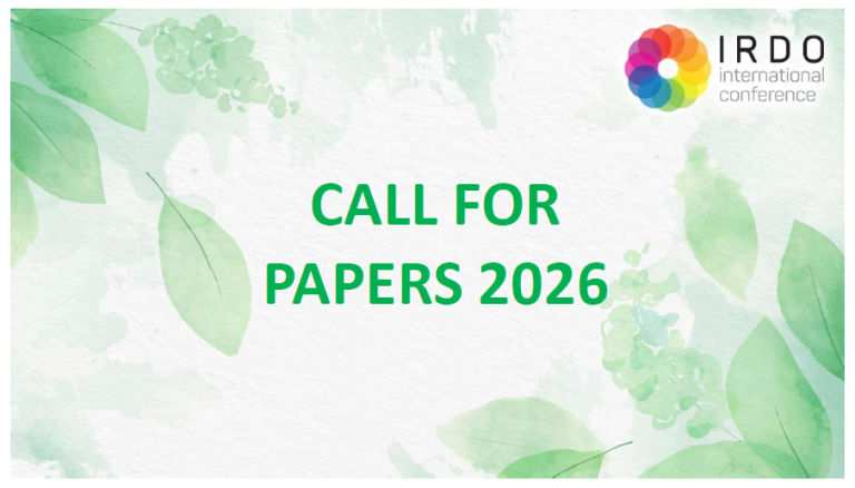 21st IRDO International Conference on : Exchanging ideas and practical solutions for managing sustainability in organisations (online & offline attendence)